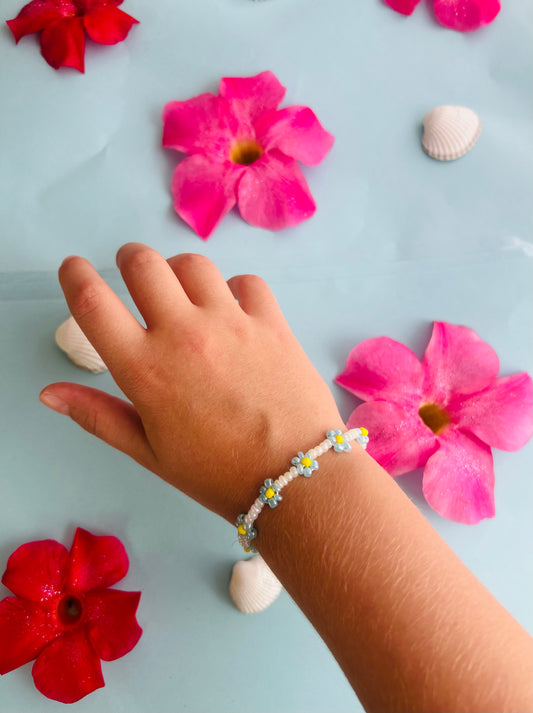 Armbånd - sommer miniblomster